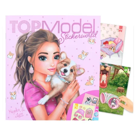 TOPModel Stickerworld corgi