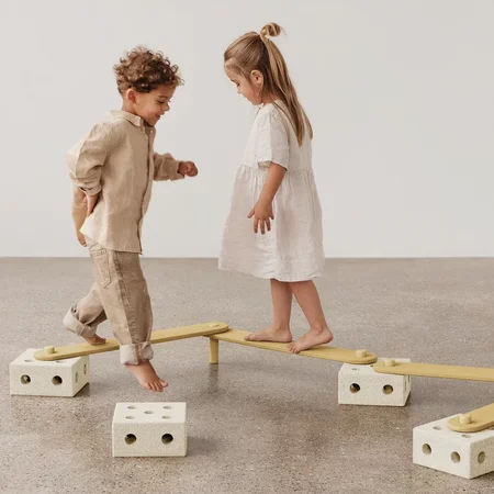 MODU Balancebane 17 Dele, Sand Grey/Honey Yellow