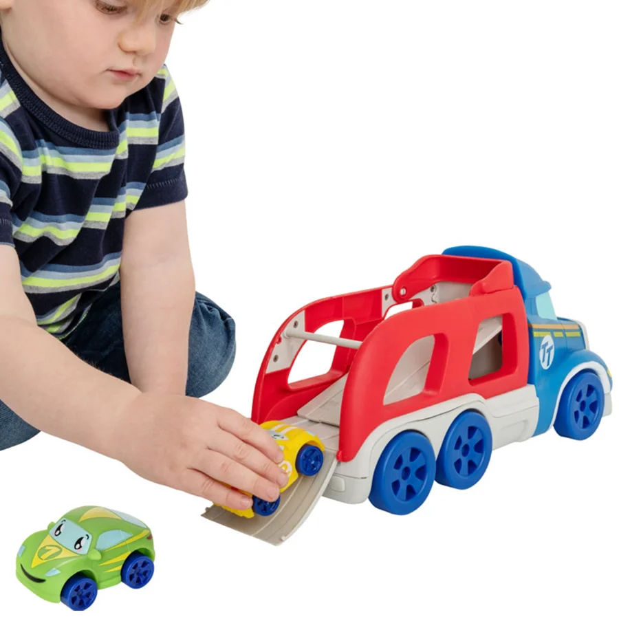 Tiny Teamsterz transporter m.2 biler