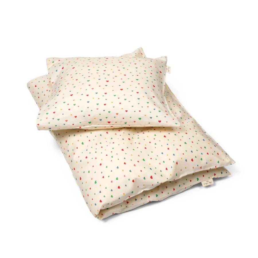 Konges Sløjd Junior Sengesæt, multi hearts