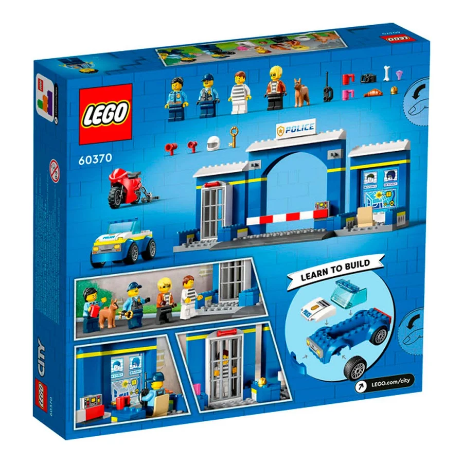 LEGO® CITY Skurkejagt ved politistationen
