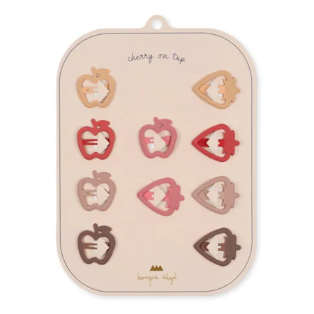 Konges Sløjd 10-pak Junior Hårspænder mix, Fruit