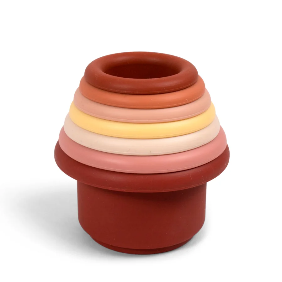 Filibabba silikone stablekopper rose