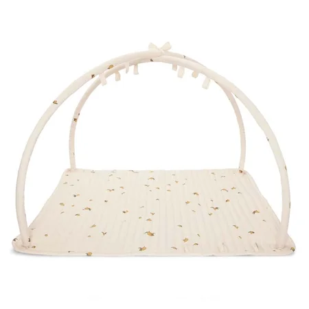 Konges Sløjd aktivitetsstativ m.tæppe, lemon