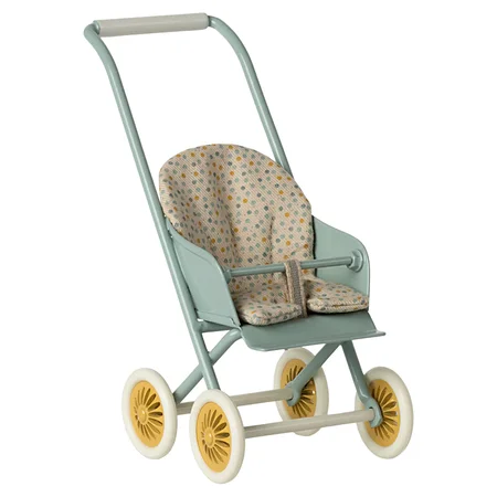 Maileg Kinderwagen micro, mint