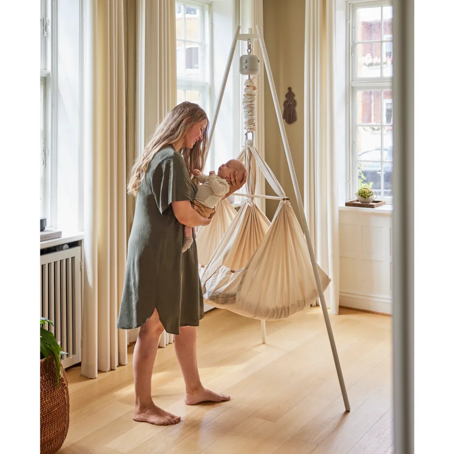 Membantu, Zwillings-Federwiege - Basic, nature