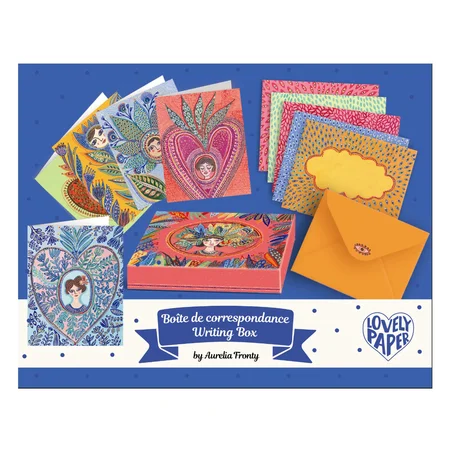 Djeco Loveley Paper brevpapir, Aurelia