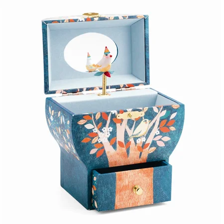 Djeco Schmuckkästchen mit Musik, Poetic Wood