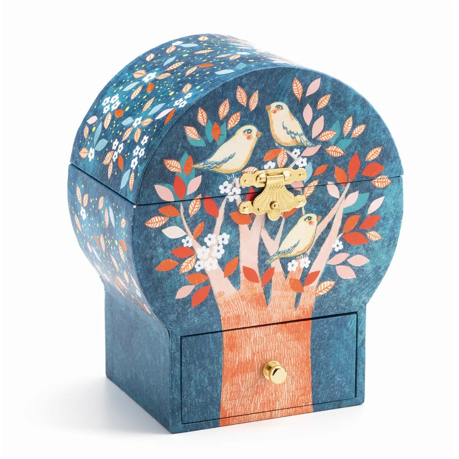 Djeco Schmuckkästchen mit Musik, Poetic Wood