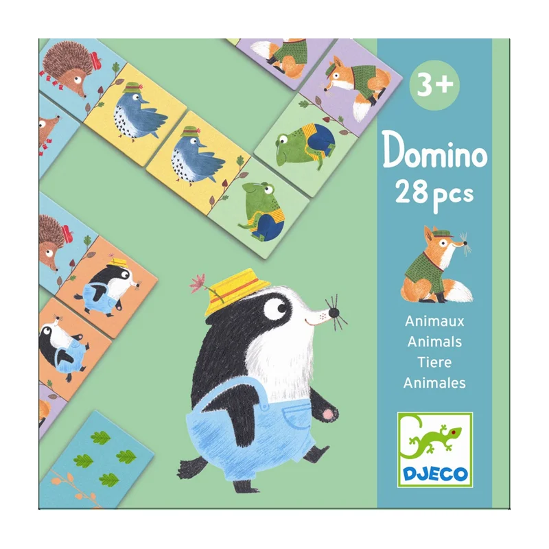 Djeco Domino, Waldtiere