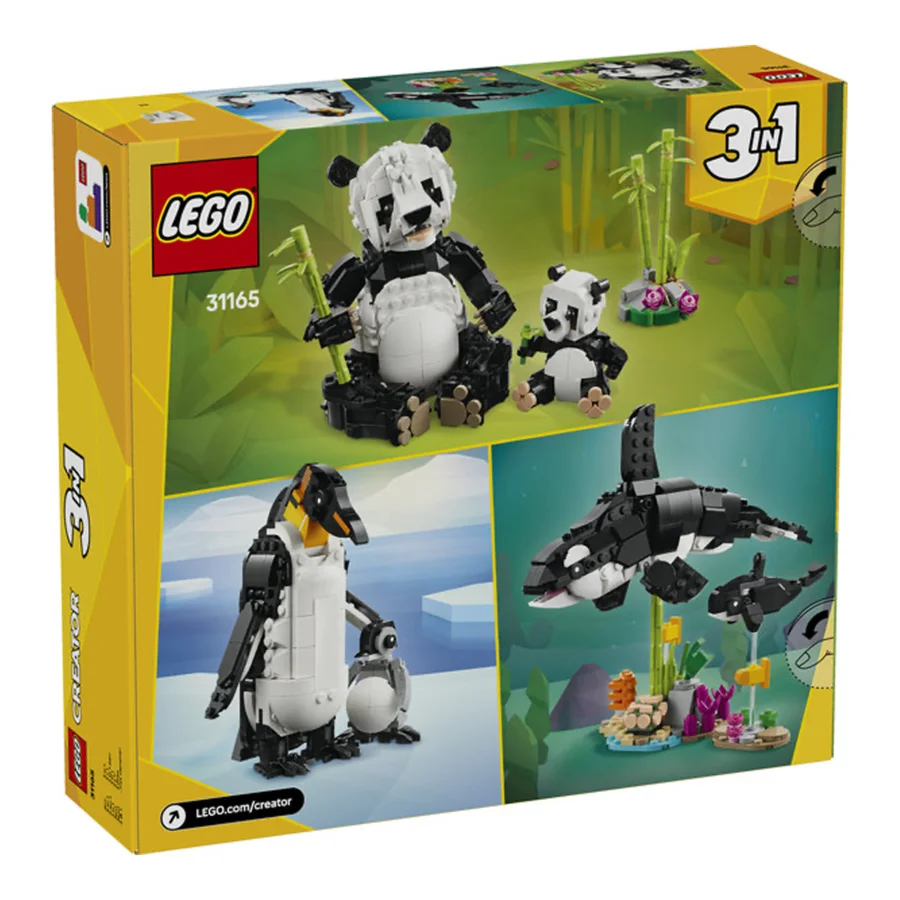 LEGO® Creator, Vilde dyr - Pandafamilie