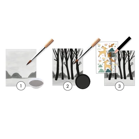 Djeco Kreativ Atelier, Den sidste sne