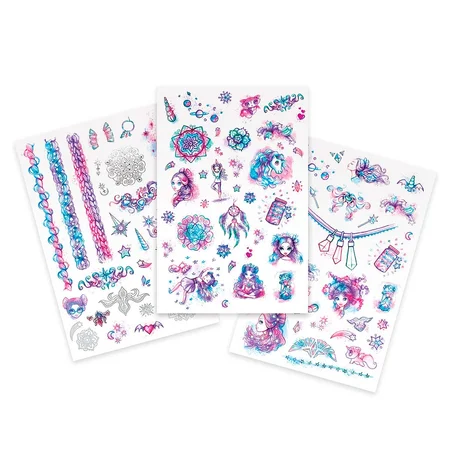 Nebulous Star tatovering, lilla