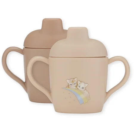 Konges Sløjd 2-pak tudekop, rainbow kitty