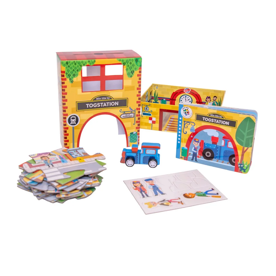 Min lille by junior - Togstation