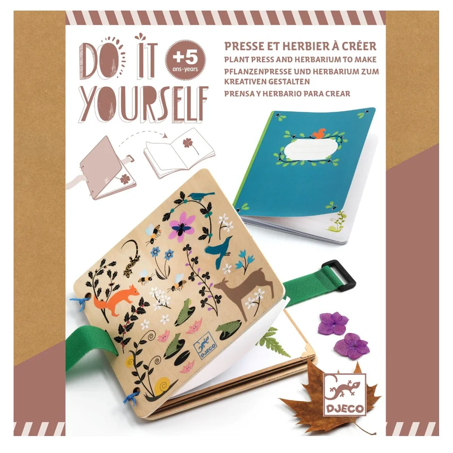 Djeco DIY - Lav din egen blomsterpresse