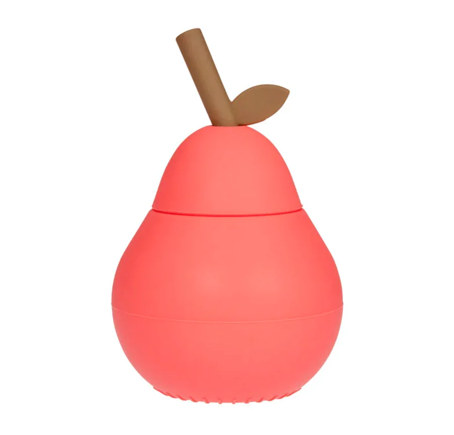 OYOY pæreformet kop, cherry red
