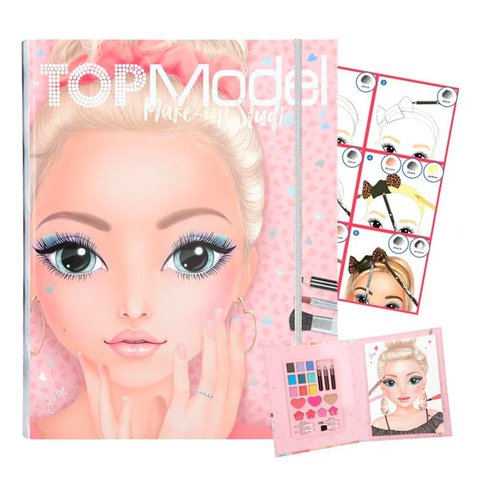 TOPModel make up mappe med indhold