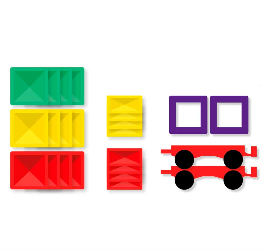 Connetix byggemagneter 24 stk, biler