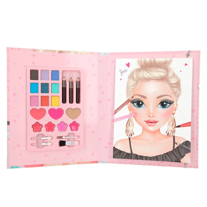 TOPModel make up mappe med indhold