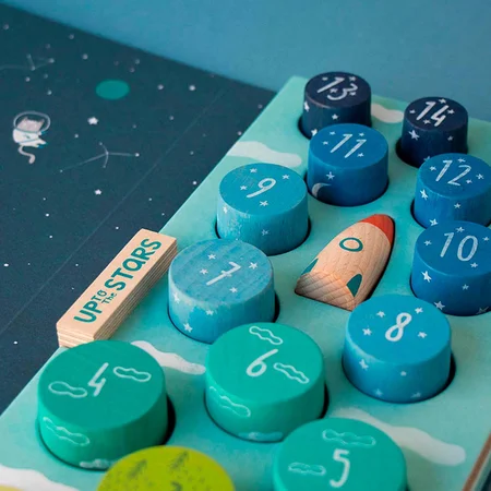 Londji stablespil, Up to the stars