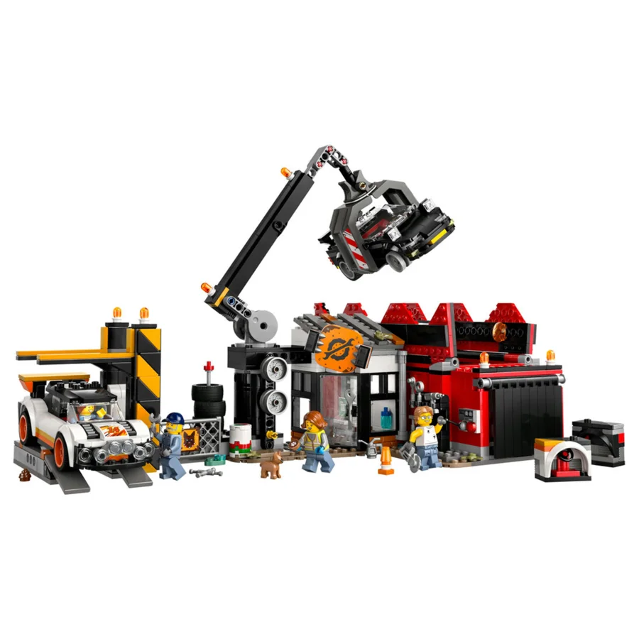 LEGO® City, Skrotplads med biler