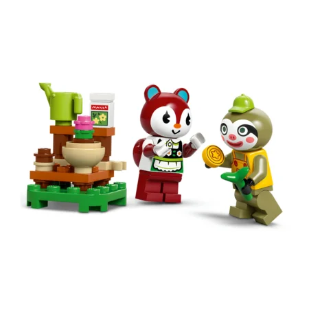LEGO® Animal Crossing, Leif med campingvogn og havebutik