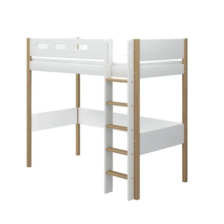 FLEXA Nor Højseng, hvid/eg