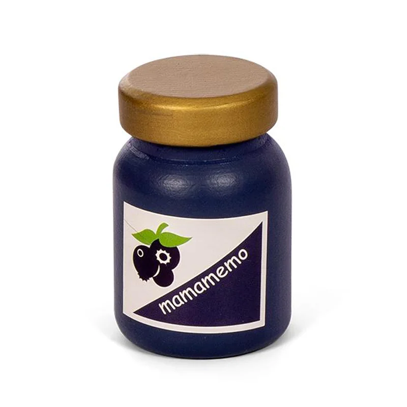 MaMaMeMo legemad i træ, blåbærmarmelade