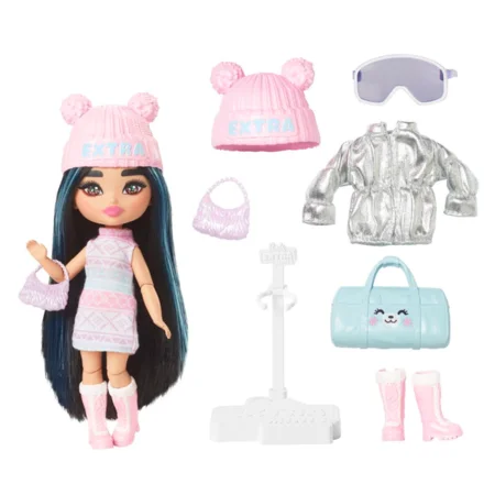 Barbie extra minis dukke, sne