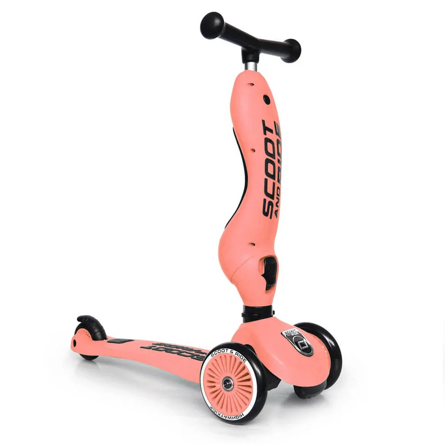 Scoot and Ride 2-i-1 Laufrad, Highway Kick 1 - peach