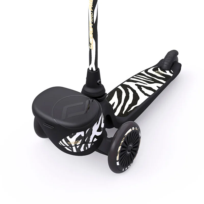 Scoot & Ride løbehjul, Highwaykick 2 Lifestyle, zebra