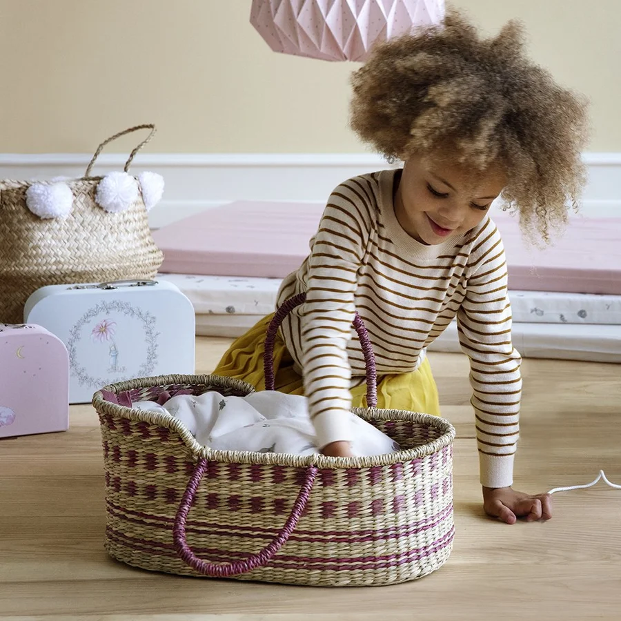 Cam Cam dukke moseskurv, berry