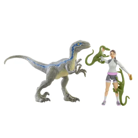 Jurassic World velociraptoren Blue og Yaz