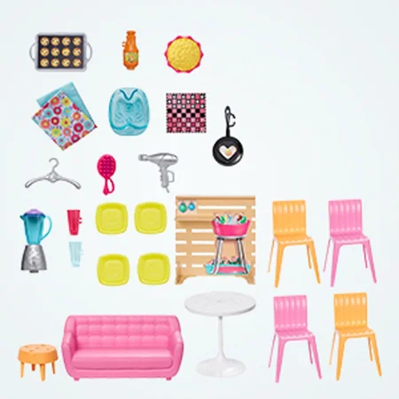 Barbie Malibu dukkehus