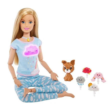 Barbie wellness dukke, meditation