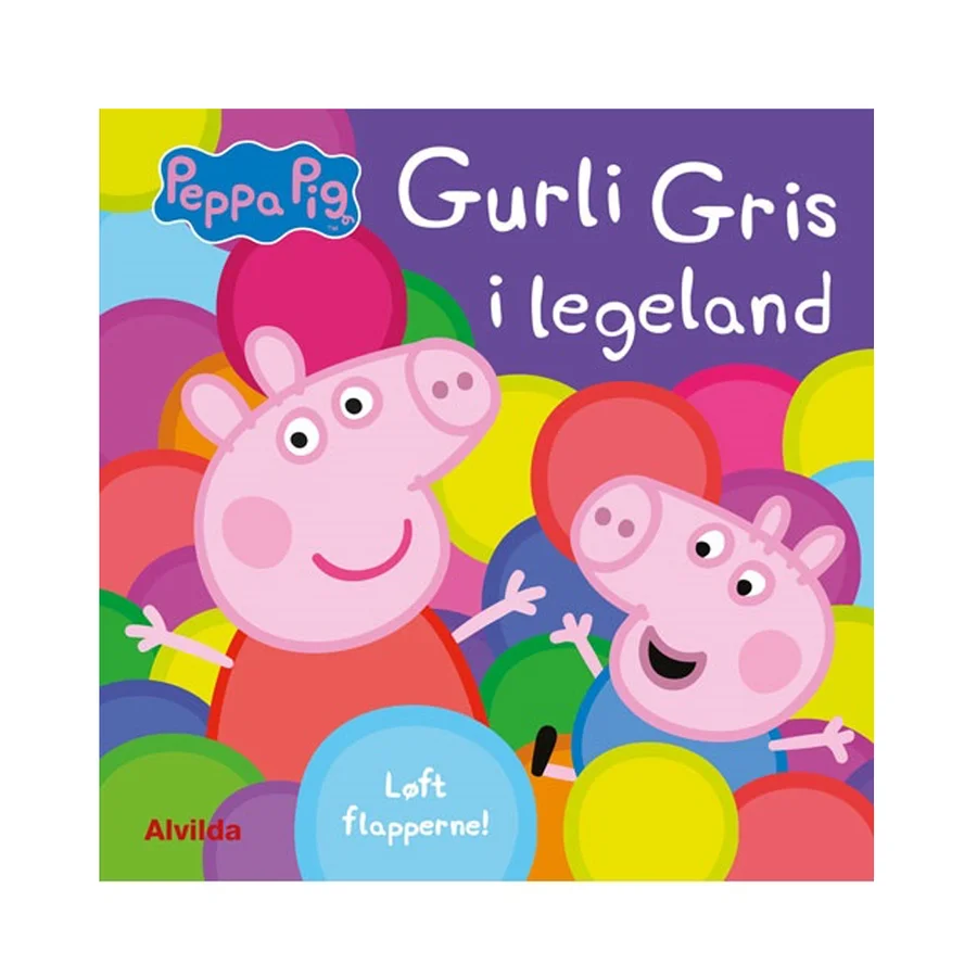 Gurli Gris i legeland - løft flapperne