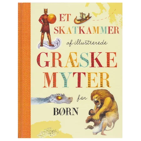 Et skatkammer af illustrerede græske myter for børn