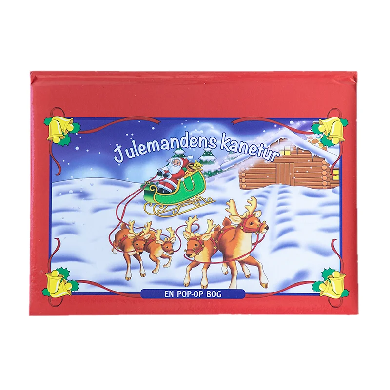 Julemandens Kanetur, pop-op bog