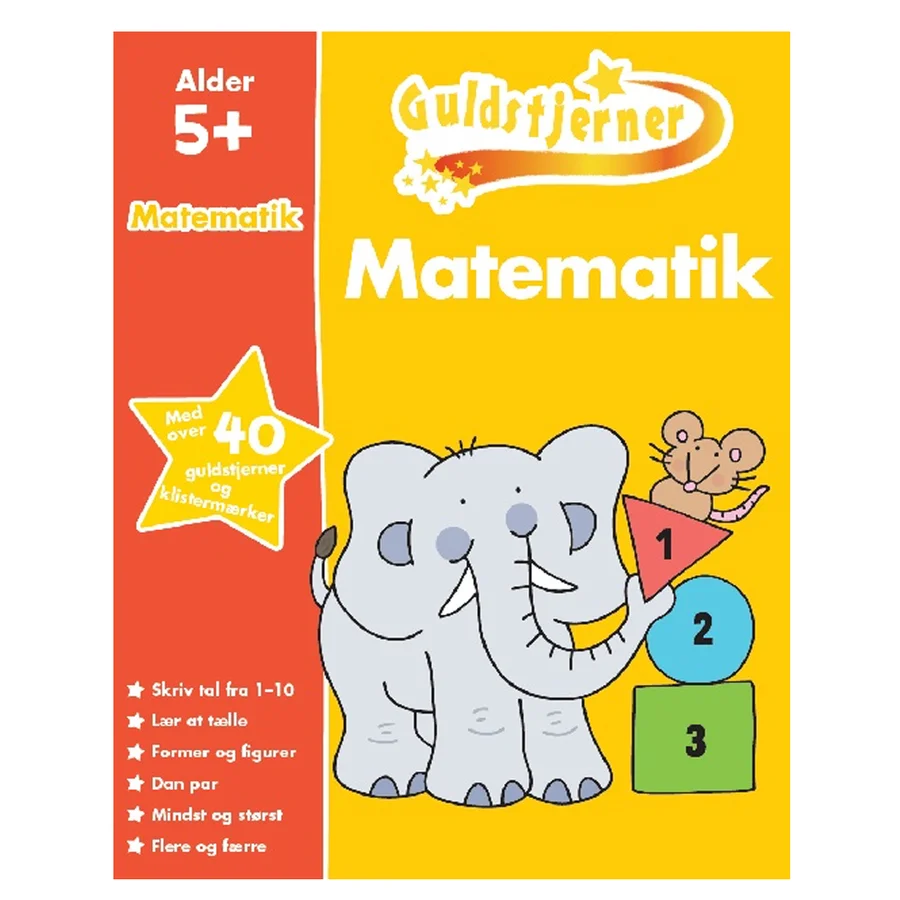 Guldstjerner opgavehæfte, Matematik