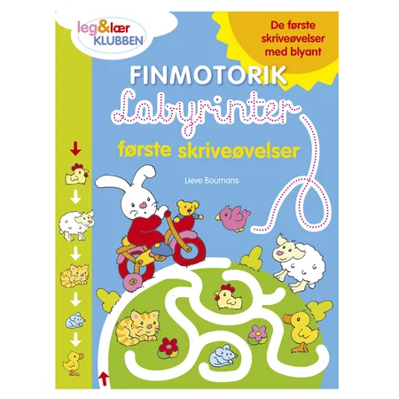 Finmotorik-labyrinter, kanin