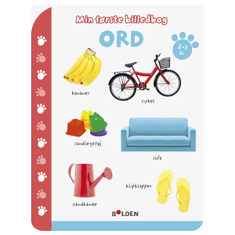 Min første billedbog: Ord 2-3 år