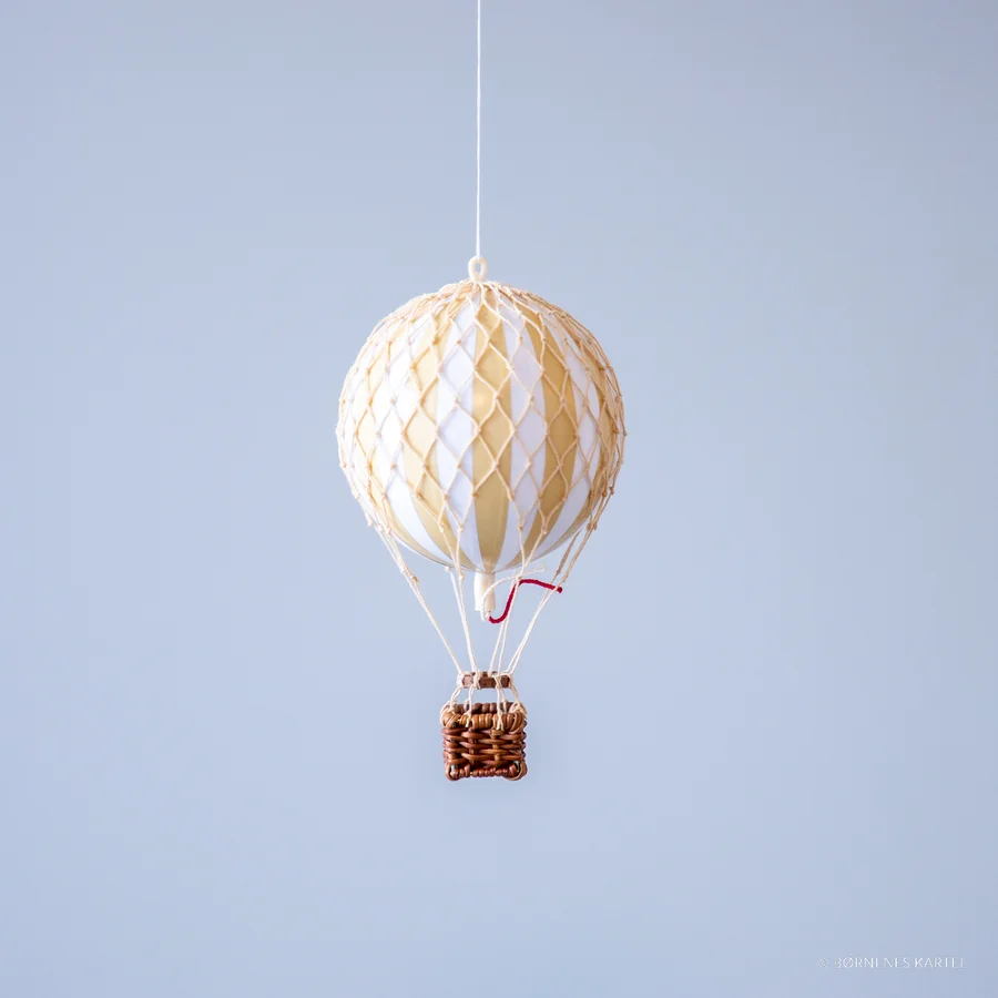 Authentic Models luftballon 8,5 cm - hvid og ivory