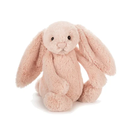 Jellycat bamse, bashful kanin blush - 31 cm