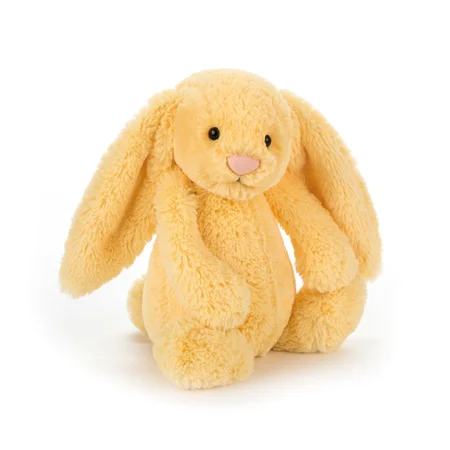 Jellycat bamse, Bashful kanin Lemon - 31 cm