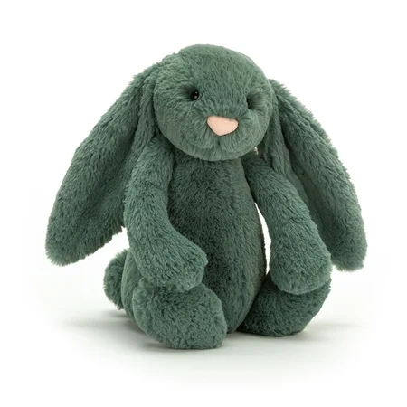 Jellycat kanin, Bashful medium forest - 31 cm