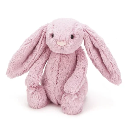 Jellycat bamse, Bashful kanin rosa - 31 cm