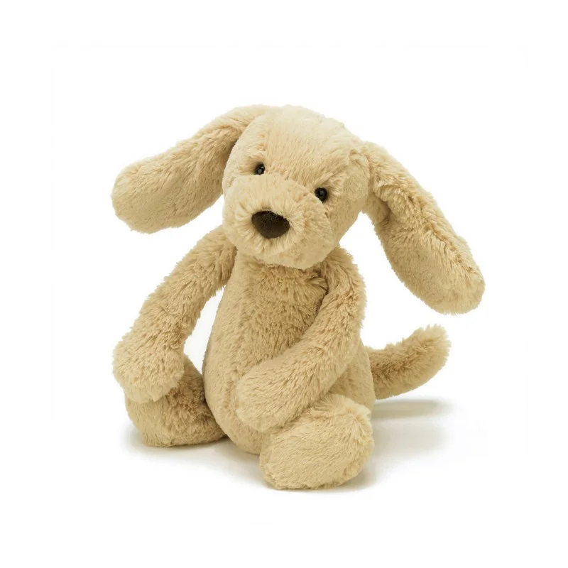Jellycat bamse, bashful hund Toffee - 18 cm