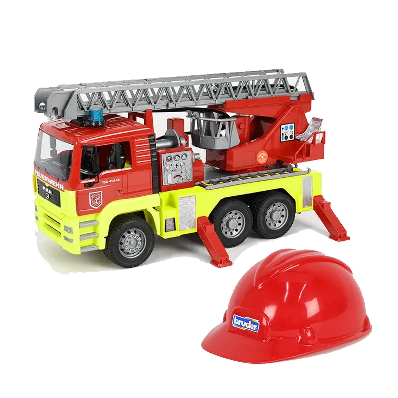 Bruder MAN TGA brandbil m.vandpumpe inkl hjelm