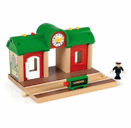 BRIO togstation med optagerlyd